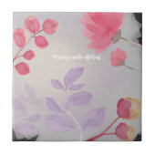 Bloemen Tegeltje (Voorkant)