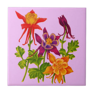 bloemen tegeltje