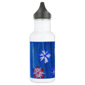Bloemen Tekening Lente Aangepaste Waterfles (Links)