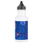 Bloemen Tekening Lente Aangepaste Waterfles Waterfles (Rechts)