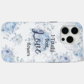 Bloemen telefoonhoesje Case-Mate iPhone case (Achterkant (horizontaal))