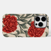 Bloemen telefoonhoesje, verjaardagscadeau voor vro Case-Mate iPhone case (Achterkant (horizontaal))