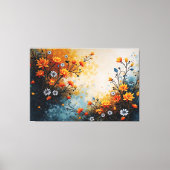 Bloemen ter viering canvas afdruk (Voorkant)