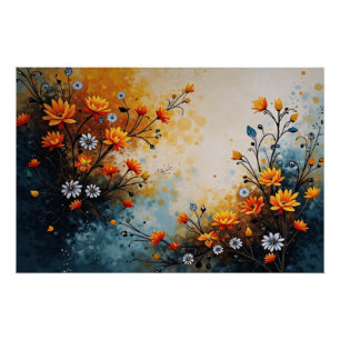 Bloemen ter viering perfect poster