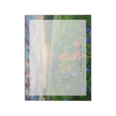 Bloemen | Texas Bluebonnets & Indian Paintborstel Notitieblok (Linkerzijde)