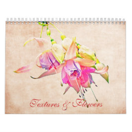 Bloemen & Texturen Bloemenkunstkalender Kalender