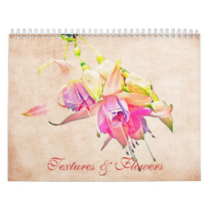 Bloemen & Texturen Bloemenkunstkalender Kalender