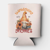 Bloemen Thanksgiving met mijn Gnomies Blikjeskoeler (Voorkant)