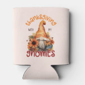 Bloemen Thanksgiving met mijn Gnomies Blikjeskoeler (Achterkant)