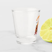 Bloemen Thanksgiving met mijn Gnomies Shot Glas (Links)