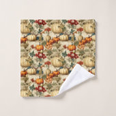 Bloemen Thanksgiving  Patroon (10) Bad Handdoek (Wasdoekje)