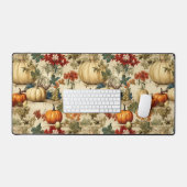 Bloemen Thanksgiving Patroon (10) Bureaumat (Keyboard & Muis)