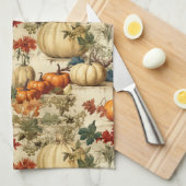 Bloemen Thanksgiving  Patroon (10) Theedoek (Quarter Fold)