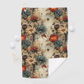 Bloemen Thanksgiving  Patroon (11) Golfhanddoek (Insitu)