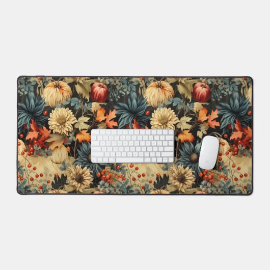 Bloemen Thanksgiving  Patroon (12) Bureaumat (Keyboard & Muis)