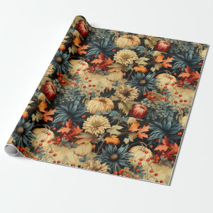 Bloemen Thanksgiving  Patroon (12) Cadeaupapier