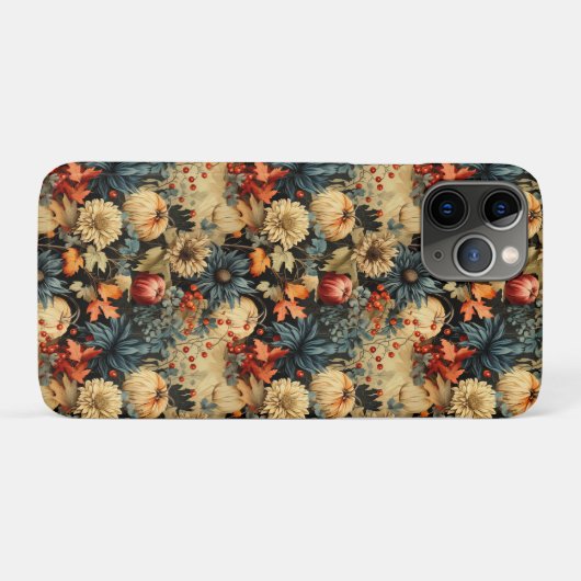 Bloemen Thanksgiving  Patroon (12) Case-Mate iPhone Case (Achterkant (horizontaal))