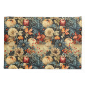 Bloemen Thanksgiving  Patroon (12) Kussensloop (Achterkant-Links)