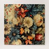 Bloemen Thanksgiving  Patroon (12) Legpuzzel (Horizontaal)