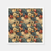 Bloemen Thanksgiving  Patroon (12) Servet (Voorkant)