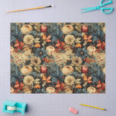 Bloemen Thanksgiving  Patroon (12) Tissuepapier (Craft)