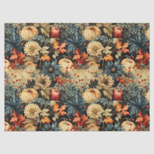 Bloemen Thanksgiving  Patroon (12) Tissuepapier