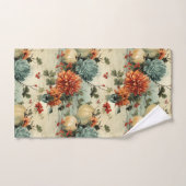 Bloemen Thanksgiving  Patroon (1) Bad Handdoek (Handdoek)