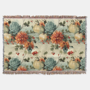 Bloemen Thanksgiving Patroon (1) Deken
