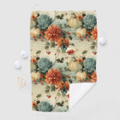 Bloemen Thanksgiving  Patroon (1) Golfhanddoek (Insitu)