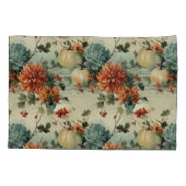 Bloemen Thanksgiving Patroon (1) Kussensloop (Achterkant-Links)