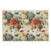 Bloemen Thanksgiving Patroon (1) Kussensloop (Achterkant-Rechts)