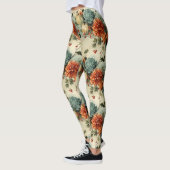 Bloemen Thanksgiving  Patroon (1) Leggings (Links)