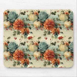 Bloemen Thanksgiving  Patroon (1) Muismat
