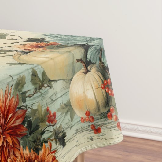 Bloemen Thanksgiving Patroon (1) Tafelkleed (Voorbeeld)