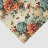 Bloemen Thanksgiving  Patroon (1) Tissuepapier (Detail)