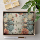 Bloemen Thanksgiving  Patroon (1) Tissuepapier (Geschenk)