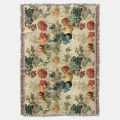 Bloemen Thanksgiving  Patroon (2) Deken (Voorkant Verticaal)