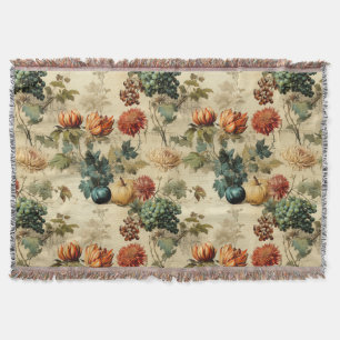 Bloemen Thanksgiving  Patroon (2) Deken