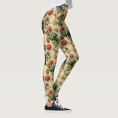 Bloemen Thanksgiving  Patroon (2) Leggings (Rechts)