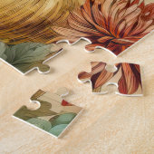 Bloemen Thanksgiving Patroon (2) Legpuzzel (Zijkant)