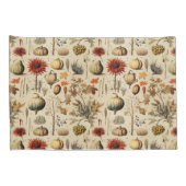 Bloemen Thanksgiving  Patroon (3) Kussensloop (Achterkant-Rechts)