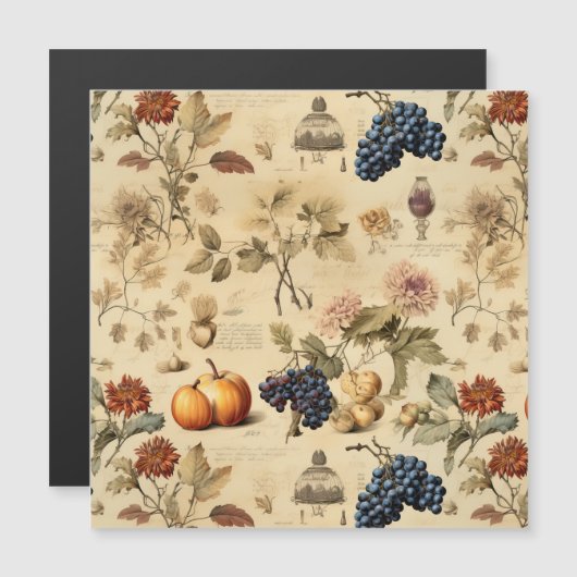 Bloemen Thanksgiving  Patroon (4) (Voorkant / Achterkant)
