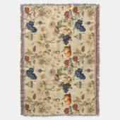 Bloemen Thanksgiving Patroon (4) Deken (Voorkant Verticaal)