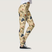 Bloemen Thanksgiving  Patroon (4) Leggings (Rechts)