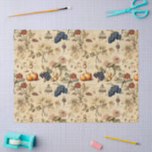 Bloemen Thanksgiving Patroon (4) Tissuepapier (Craft)