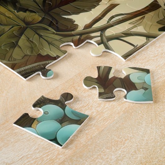 Bloemen Thanksgiving  Patroon (5) Legpuzzel (Zijkant)