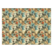 Bloemen Thanksgiving Patroon (5) Tafelkleed (Voorkant (Horizontaal))