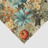Bloemen Thanksgiving Patroon (5) Tissuepapier (Detail)