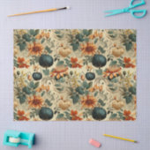 Bloemen Thanksgiving Patroon (6) Tissuepapier (Craft)