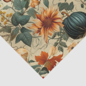 Bloemen Thanksgiving Patroon (6) Tissuepapier (Detail)